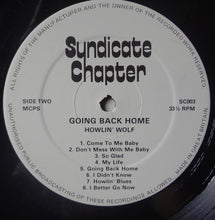 Load image into Gallery viewer, Howlin' Wolf : Going Back Home (LP, Comp, RE)
