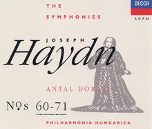 Load image into Gallery viewer, Joseph Haydn, Antal Dorati, Philharmonia Hungarica : The Symphonies N°s 60-71 (4xCD, Comp, RM)
