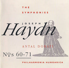 Load image into Gallery viewer, Joseph Haydn, Antal Dorati, Philharmonia Hungarica : The Symphonies N°s 60-71 (4xCD, Comp, RM)
