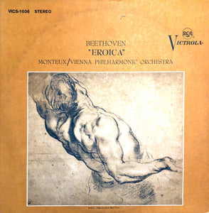 Beethoven*, Monteux*, Vienna Philharmonic Orchestra* : "Eroica" (LP, Album, RE)