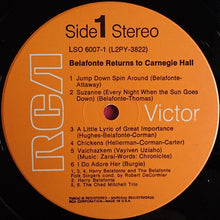 Load image into Gallery viewer, Harry Belafonte With Odetta ~ Miriam Makeba ~ The Chad Mitchell Trio ~ The Belafonte Folk Singers : Belafonte Returns To Carnegie Hall (2xLP, Album, Gat)
