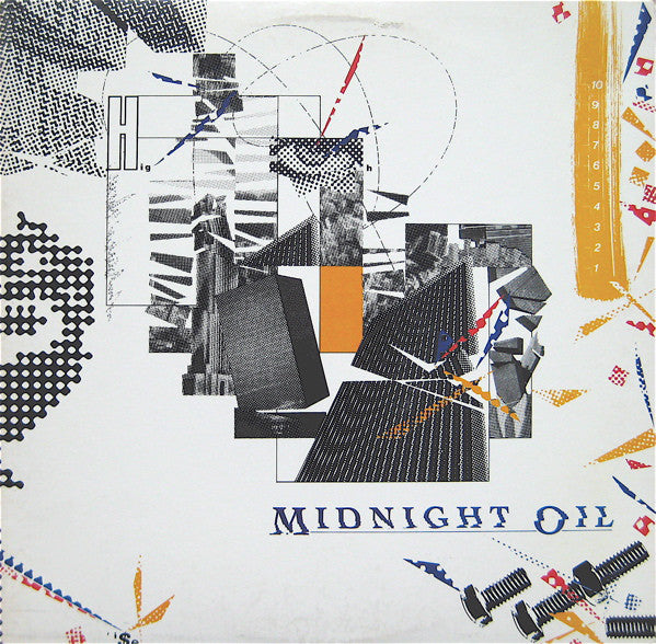 Midnight Oil : 10, 9, 8, 7, 6, 5, 4, 3, 2, 1 (LP, Album)
