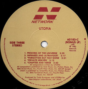 Utopia (5) : Utopia (LP, Album, All + LP, Bon)