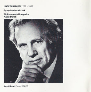 Joseph Haydn, Antal Dorati, Philharmonia Hungarica : The Symphonies N°s 96-104 (4xCD, Comp, RM)