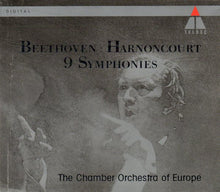 Laden Sie das Bild in den Galerie-Viewer, Beethoven* · Harnoncourt*, The Chamber Orchestra Of Europe : 9 Symphonies (5xCD + Box)
