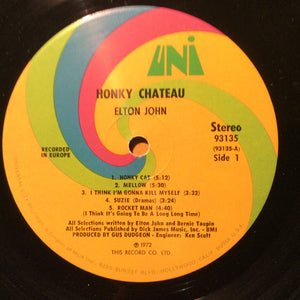 Elton John : Honky Château (LP, Album, Pin)