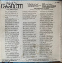 Laden Sie das Bild in den Galerie-Viewer, Luciano Pavarotti : O Sole Mio Favorite Neapolitan Songs (LP, Album, Comp, Club, RE)
