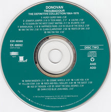 Load image into Gallery viewer, Donovan : Troubadour - The Definitive Collection / 1964-1976 (2xCD, Comp, RP)
