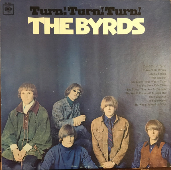 The Byrds : Turn! Turn! Turn! (LP, Album, Mono, Pit)