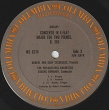 Load image into Gallery viewer, Ravel* And Mozart* Played By Robert Casadesus : Concerto For The Left Hand - Concerto In E-Flat Major K. 365 (LP, RE)
