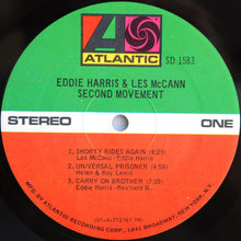 Charger l&#39;image dans la galerie, Eddie Harris &amp; Les McCann : Second Movement (LP, Album, PR )
