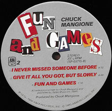 Charger l'image dans la galerie, Chuck Mangione : Fun And Games (LP, Album, Ter)
