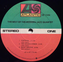 Charger l'image dans la galerie, The Modern Jazz Quartet : The Best Of (LP, Comp, RE, SP )
