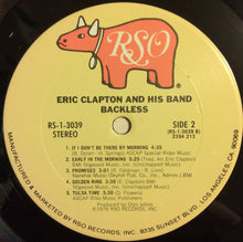 Laden Sie das Bild in den Galerie-Viewer, Eric Clapton : Backless (LP, Album, San)
