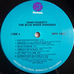 John Fogerty : Blue Ridge Rangers (LP, Album, RE, Aqu)