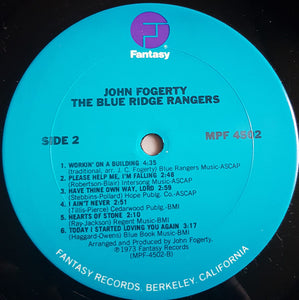 John Fogerty : Blue Ridge Rangers (LP, Album, RE, Aqu)