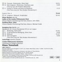 Charger l&#39;image dans la galerie, Mahler*, Tennstedt* : Symphonien 1-4 (4xCD, Comp, RM)
