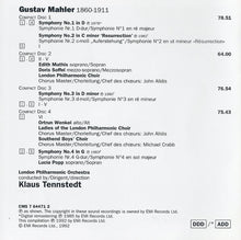 Laden Sie das Bild in den Galerie-Viewer, Mahler*, Tennstedt* : Symphonien 1-4 (4xCD, Comp, RM)
