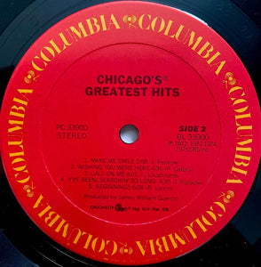 Chicago (2) : Chicago IX - Chicago's Greatest Hits (LP, Comp, RE, Car)