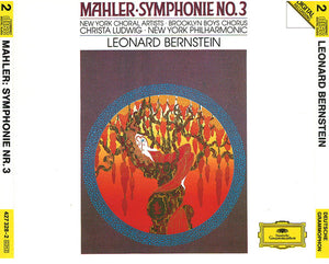 Mahler*, Leonard Bernstein, New York Philharmonic, Christa Ludwig, New York Choral Artists, Brooklyn Boys Chorus* : Symphonie No. 3 (2xCD, Album)