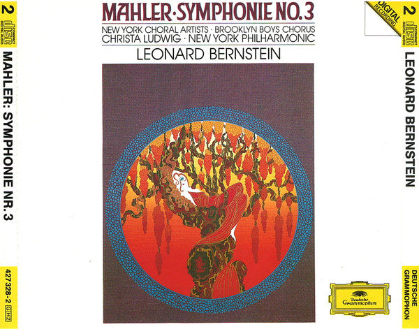 Mahler*, Leonard Bernstein, New York Philharmonic, Christa Ludwig, New York Choral Artists, Brooklyn Boys Chorus* : Symphonie No. 3 (2xCD, Album)