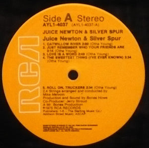 Juice Newton & Silver Spur : Juice Newton & Silver Spur (LP, Album, RE)