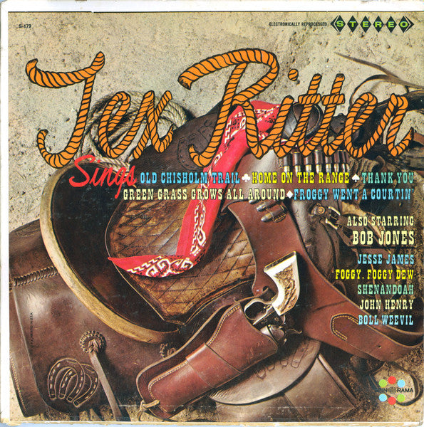 Tex Ritter, Bob Jones (17) : Tex Ritter, Sings (LP)