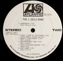 Charger l'image dans la galerie, The J. Geils Band : The J. Geils Band (LP, Album, Promo)
