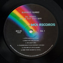 Laden Sie das Bild in den Galerie-Viewer, Bill Monroe And His Blue Grass Boys* : Bluegrass Ramble (LP, Album, RE)
