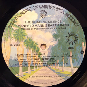 Manfred Mann's Earth Band : The Roaring Silence (LP, Album, Los)