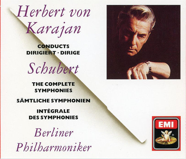 Herbert Von Karajan, Schubert* • Berliner Philharmoniker : The Complete Symphonies = Sämtliche Sinfonien = Intégrale Des Symphonies (4xCD, Comp, RE, RM)