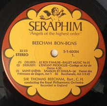 Laden Sie das Bild in den Galerie-Viewer, Sir Thomas Beecham, Royal Philharmonic* &amp; French National Radio Orchestra* : Beecham Bon-Bons (LP, Comp)
