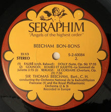 Load image into Gallery viewer, Sir Thomas Beecham, Royal Philharmonic* &amp; French National Radio Orchestra* : Beecham Bon-Bons (LP, Comp)
