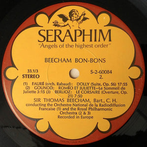 Sir Thomas Beecham, Royal Philharmonic* & French National Radio Orchestra* : Beecham Bon-Bons (LP, Comp)