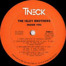 Laden Sie das Bild in den Galerie-Viewer, The Isley Brothers : Inside You (LP, Album, San)

