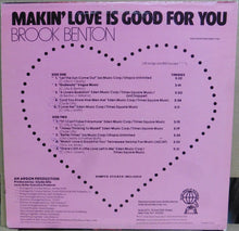 Load image into Gallery viewer, Brook Benton : Makin' Love Is Good For You (LP, Album, Promo)
