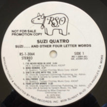 Load image into Gallery viewer, Suzi Quatro : Suzi... And Other Four Letter Words (LP, Album, Promo, Pit)
