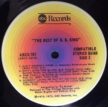 Charger l&#39;image dans la galerie, B.B. King : The Best Of B.B. King (LP, Comp, Quad)
