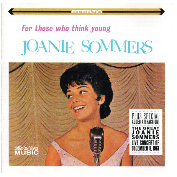 Joanie Sommers : For Those Who Think Young (CD, Album, RE)