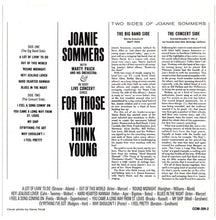 Charger l&#39;image dans la galerie, Joanie Sommers : For Those Who Think Young (CD, Album, RE)
