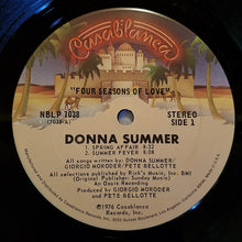 Laden Sie das Bild in den Galerie-Viewer, Donna Summer : Four Seasons Of Love (LP, Album, San)
