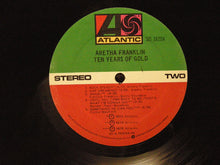 Load image into Gallery viewer, Aretha Franklin : Ten Years Of Gold (LP, Comp, PR)
