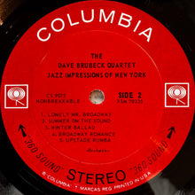 Laden Sie das Bild in den Galerie-Viewer, The Dave Brubeck Quartet : Jazz Impressions Of New York (LP, Album, San)
