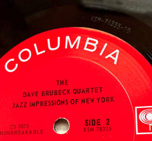 Charger l&#39;image dans la galerie, The Dave Brubeck Quartet : Jazz Impressions Of New York (LP, Album, San)
