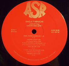 Laden Sie das Bild in den Galerie-Viewer, Shoji Tabuchi : Live At The Grapevine Opry (LP, Album)
