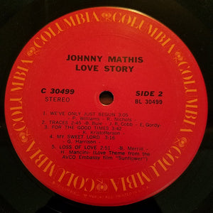 Johnny Mathis : Love Story (LP, Album)