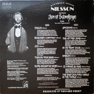 Nilsson* : Son Of Schmilsson (LP, Album, Roc)