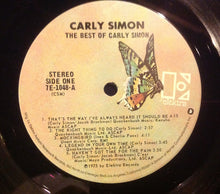 Load image into Gallery viewer, Carly Simon : The Best Of Carly Simon (LP, Comp, San)
