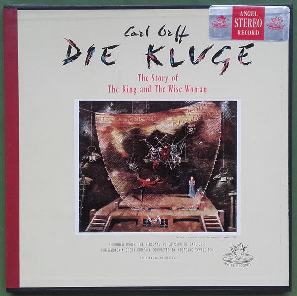 Carl Orff : Die Kluge The Story Of The King And The Wise Woman (2xLP + Box)