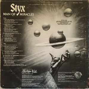 Styx : Man Of Miracles (LP, Album, Ind)